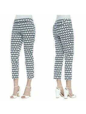 Kate Spade New York Jackie Lemon-Print Pants Sz 6